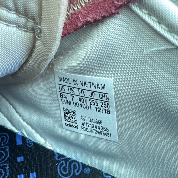 adidas Women's Athletic Shoes - White, Pink, Gray - Picture 6 of 6